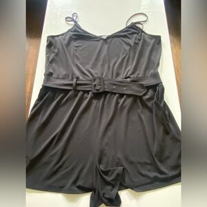 EXPRESS Elegant Black ROMPER with Belt